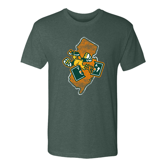 Garden State Fighting Finches State T-Shirt-0