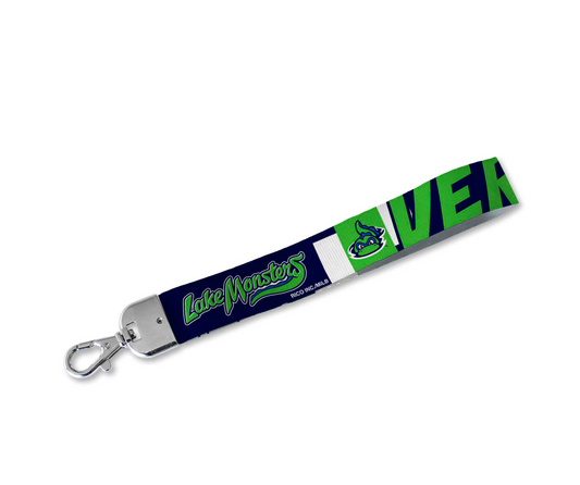 Vermont Lake Monsters Wristlet Key Chain-0