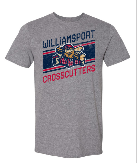 Williamsport Crosscutters Gray Victory Tshirt-0