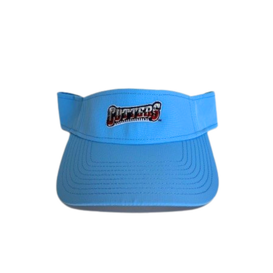 Williamsport Crosscutters Columbia Blue Team Visor-0
