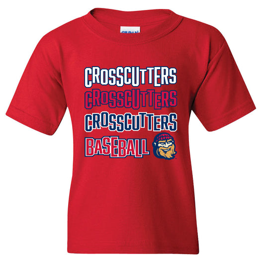 Williamsport Crosscutters Youth Klops Tshirt-0