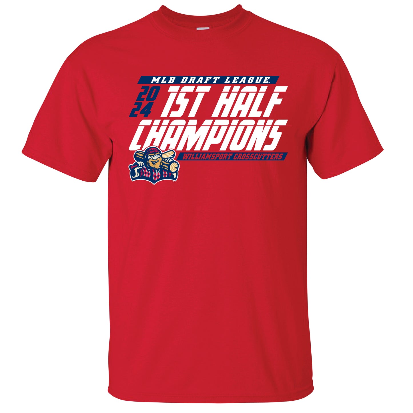 Williamsport Crosscutters 2024 1st Half Champs Tshirt - Youth