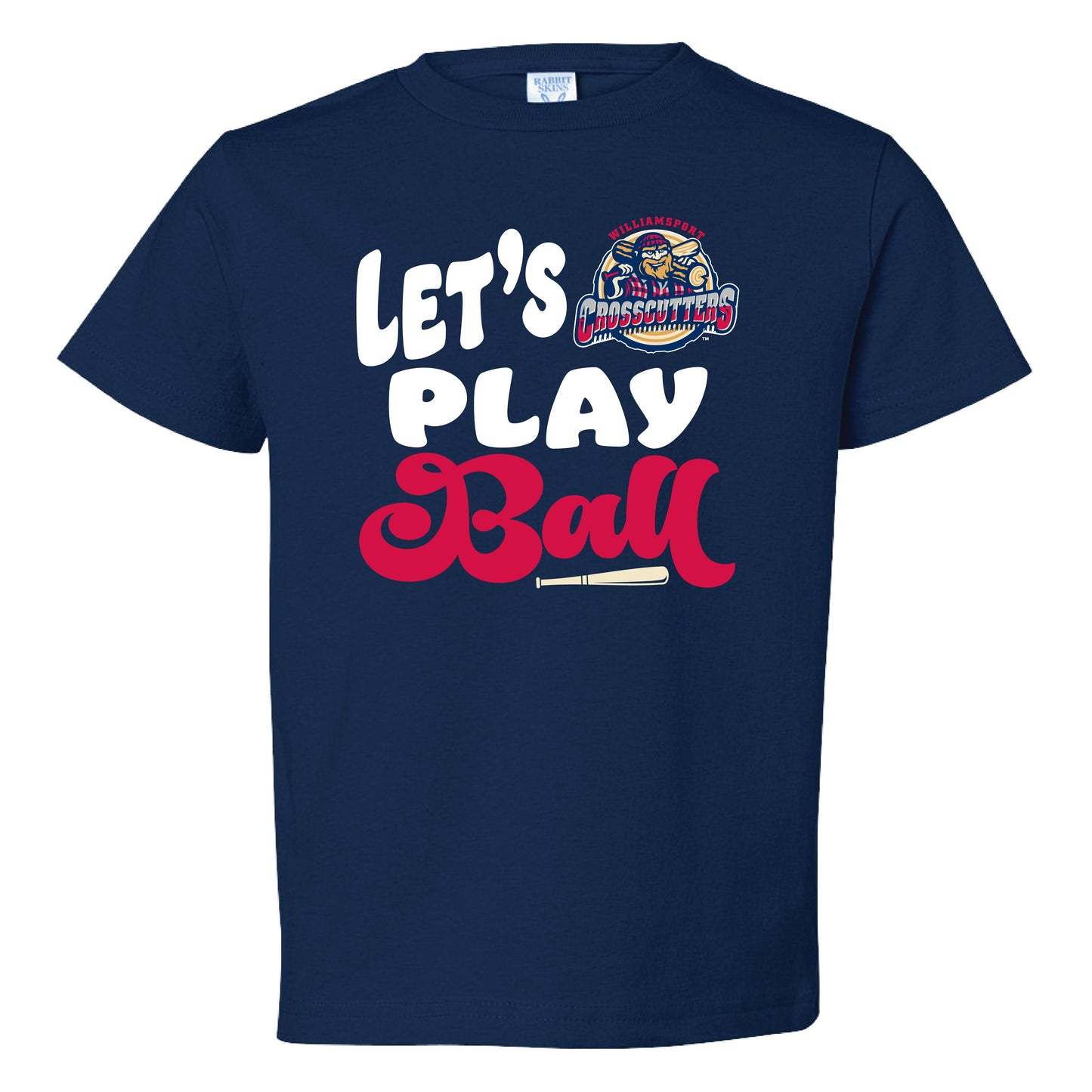 Williamsport Crosscutters Toddler Play Ball Tshirt