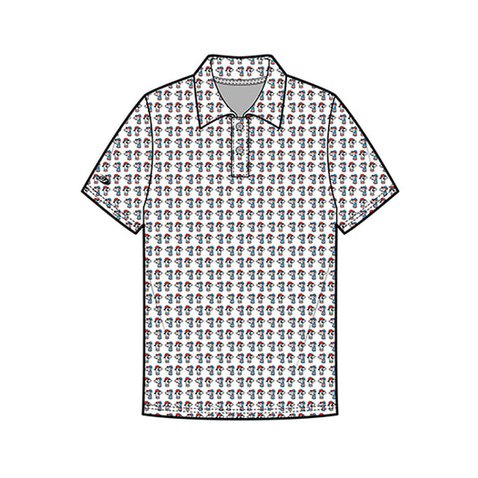 Sock Puppet White Character Polo-0