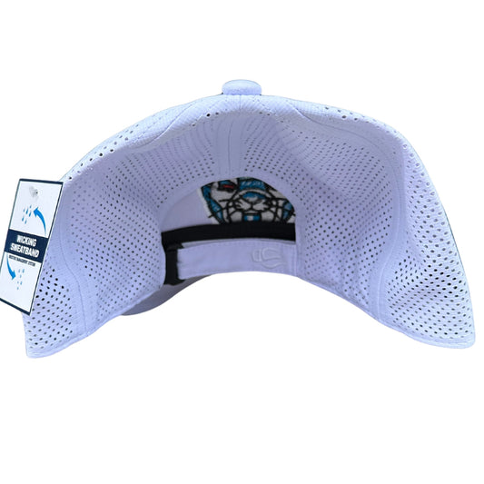 Otterbots Perforated Cap - White-1