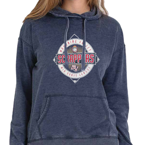 Vintage Blue Scrappers Hoodie-0