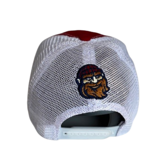Williamsport Crosscutters Youth Draw Double Logo Adjustable Cap-1