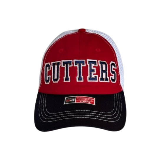 Williamsport Crosscutters Youth Draw Double Logo Adjustable Cap-0