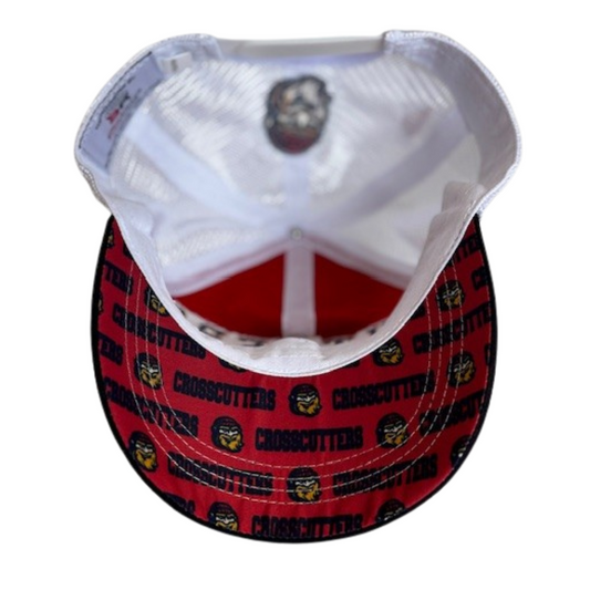 Williamsport Crosscutters Youth Draw Double Logo Adjustable Cap-2