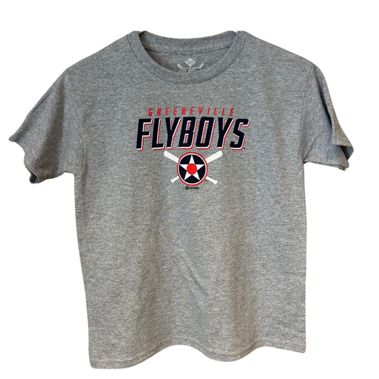 Flyboys Youth Cross Bat Tee-0