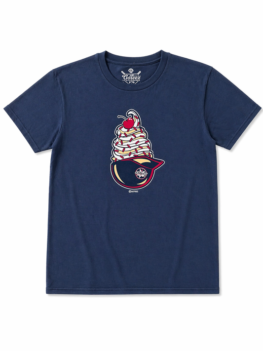 Youth Navy Ice Cream Tee-0