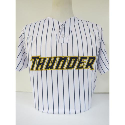 Trenton Thunder Adult Home Replica Jersey - 2 button pullover style-0