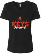 Ladies Barker V-Neck Tee-0