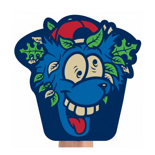 Williamsport Crosscutters Foam Boomer Mitt-0