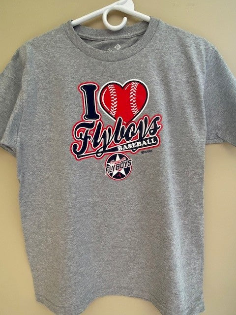 I Heart Flyboys Baseball Youth