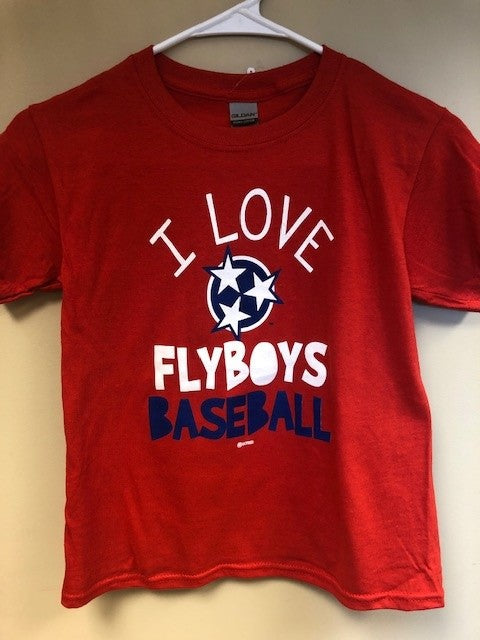 Flyboys I Love Baseball Youth-0