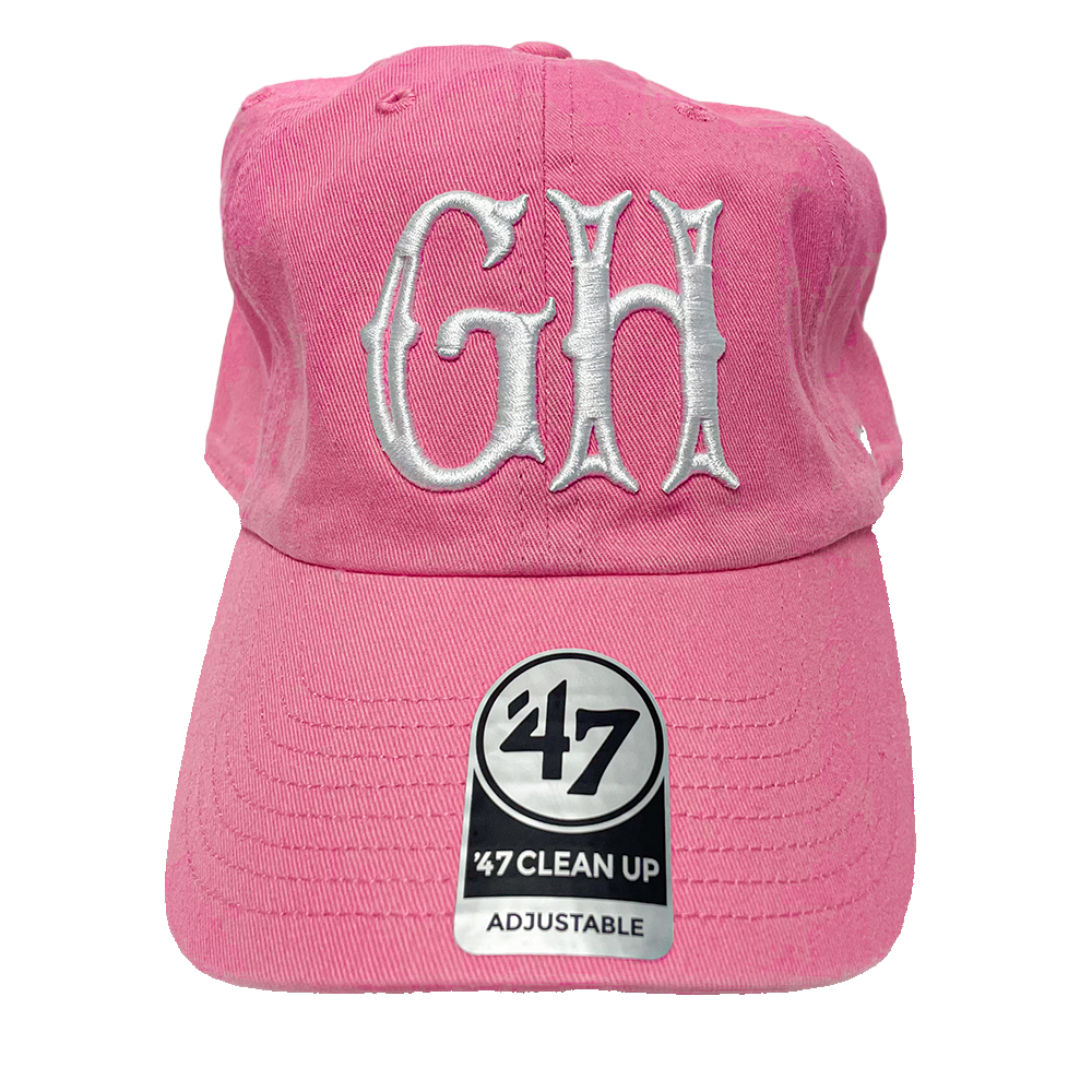 Spire City Ghost Hounds '47 Brand Pink GH Adjustable Hat