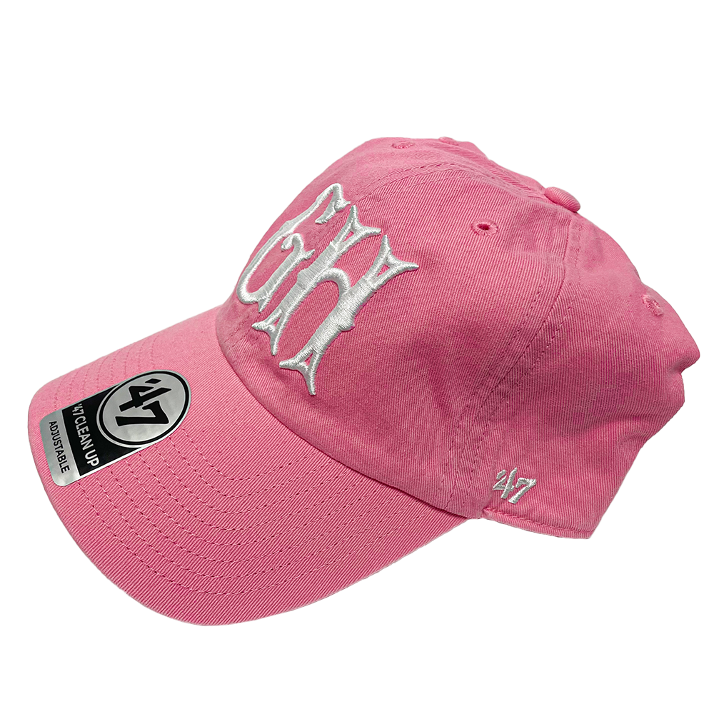 Spire City Ghost Hounds '47 Brand Pink GH Adjustable Hat