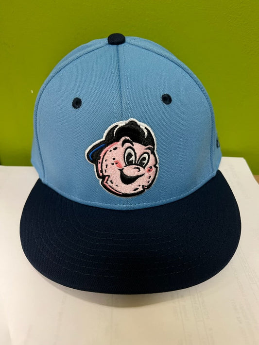 Sky blue/Navy Pork Roll Flex Fit-0