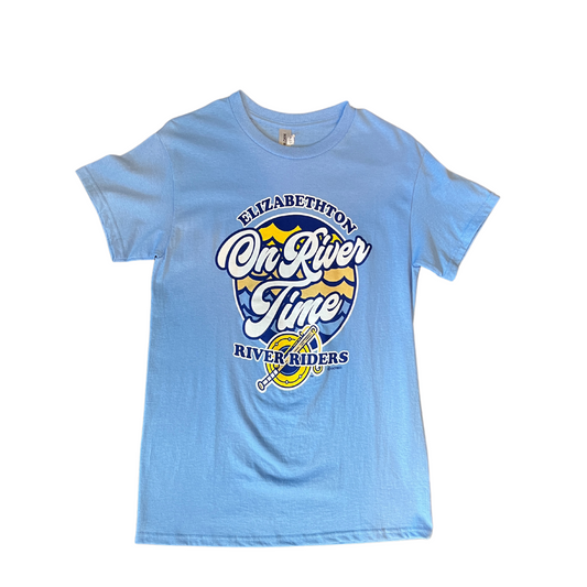 River Riders On River Time T-shirt-0