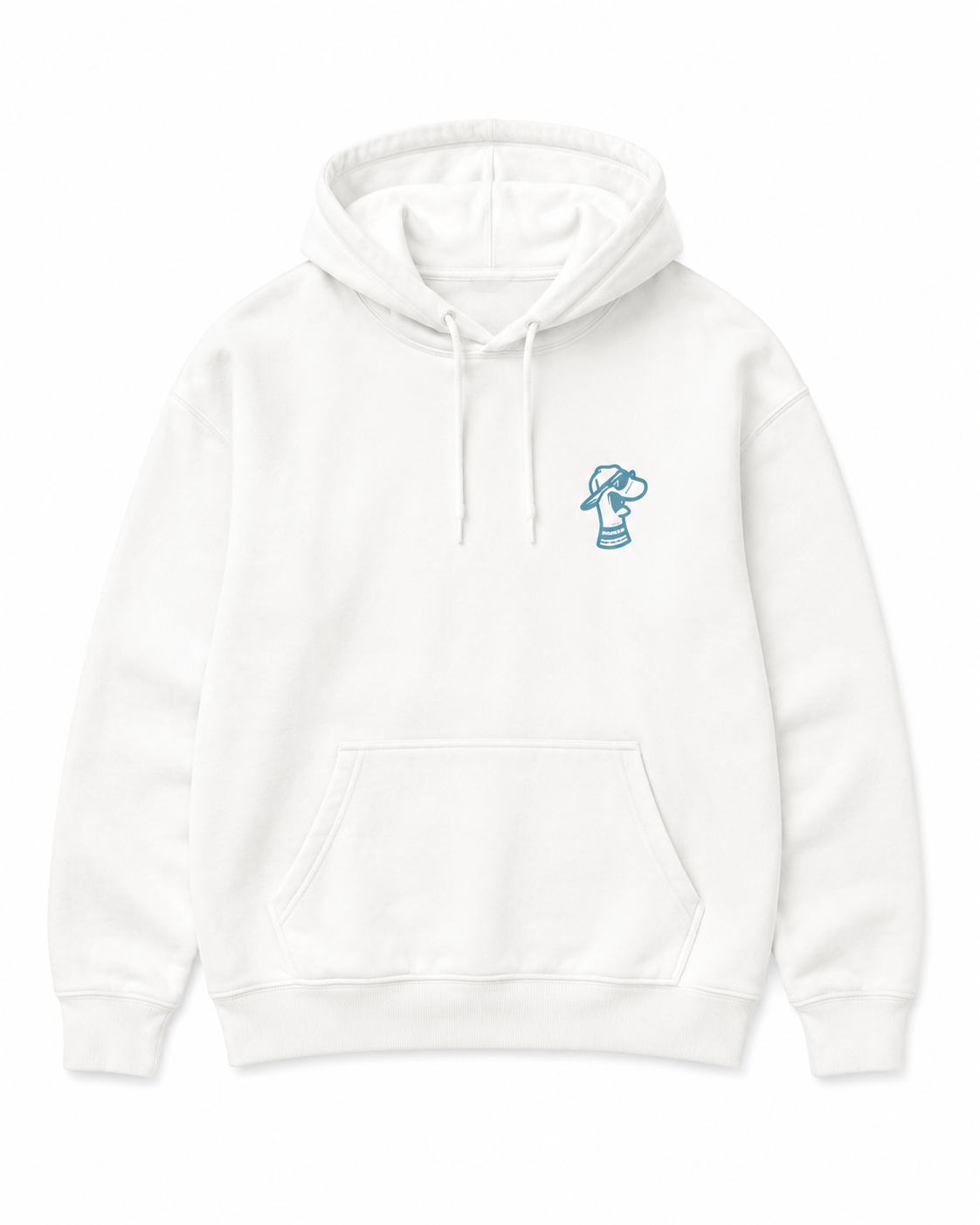 White Stadium Hoodie