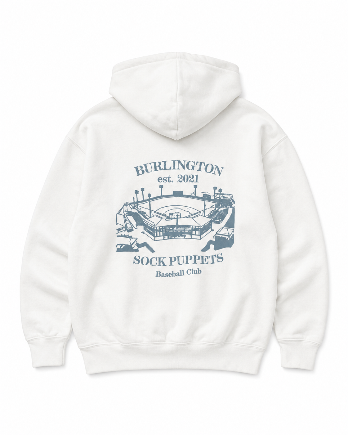 White Stadium Hoodie