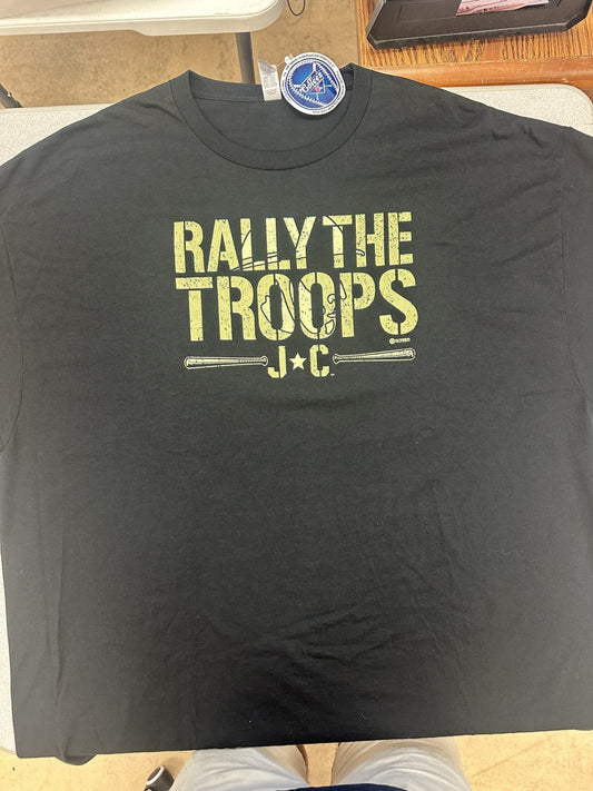 Black Rally the Troops Shirt-0