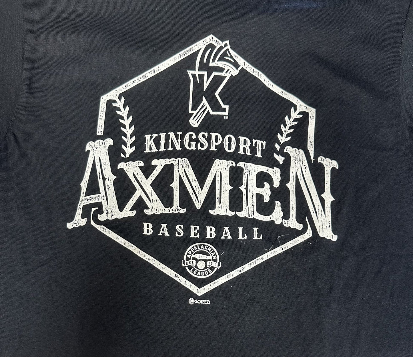 Black and White Axmen Tee