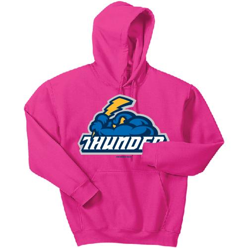 Trenton Thunder Youth Hot Pink Hooded Sweatshirt