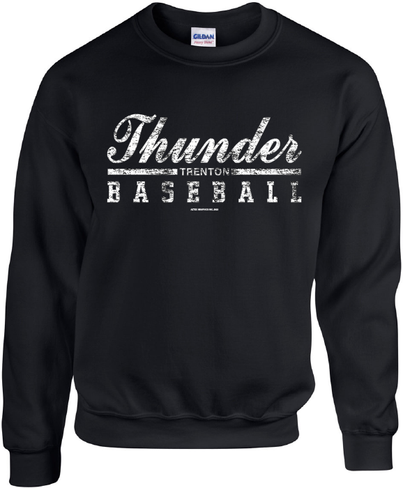 Distressed Trenton Baseball Sweater-0