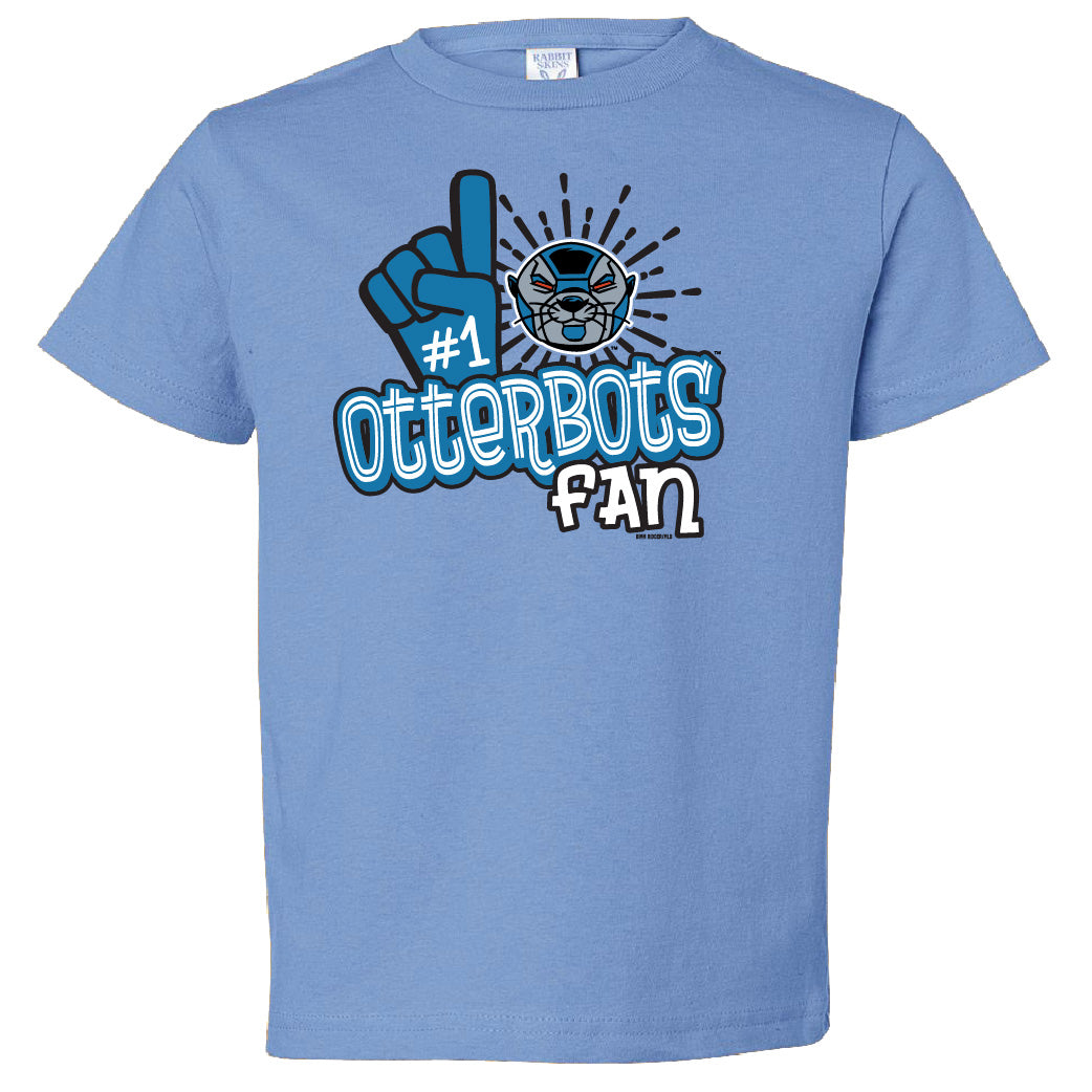 Otterbots Toddler T-Shirt - Blue #1 Fan-0