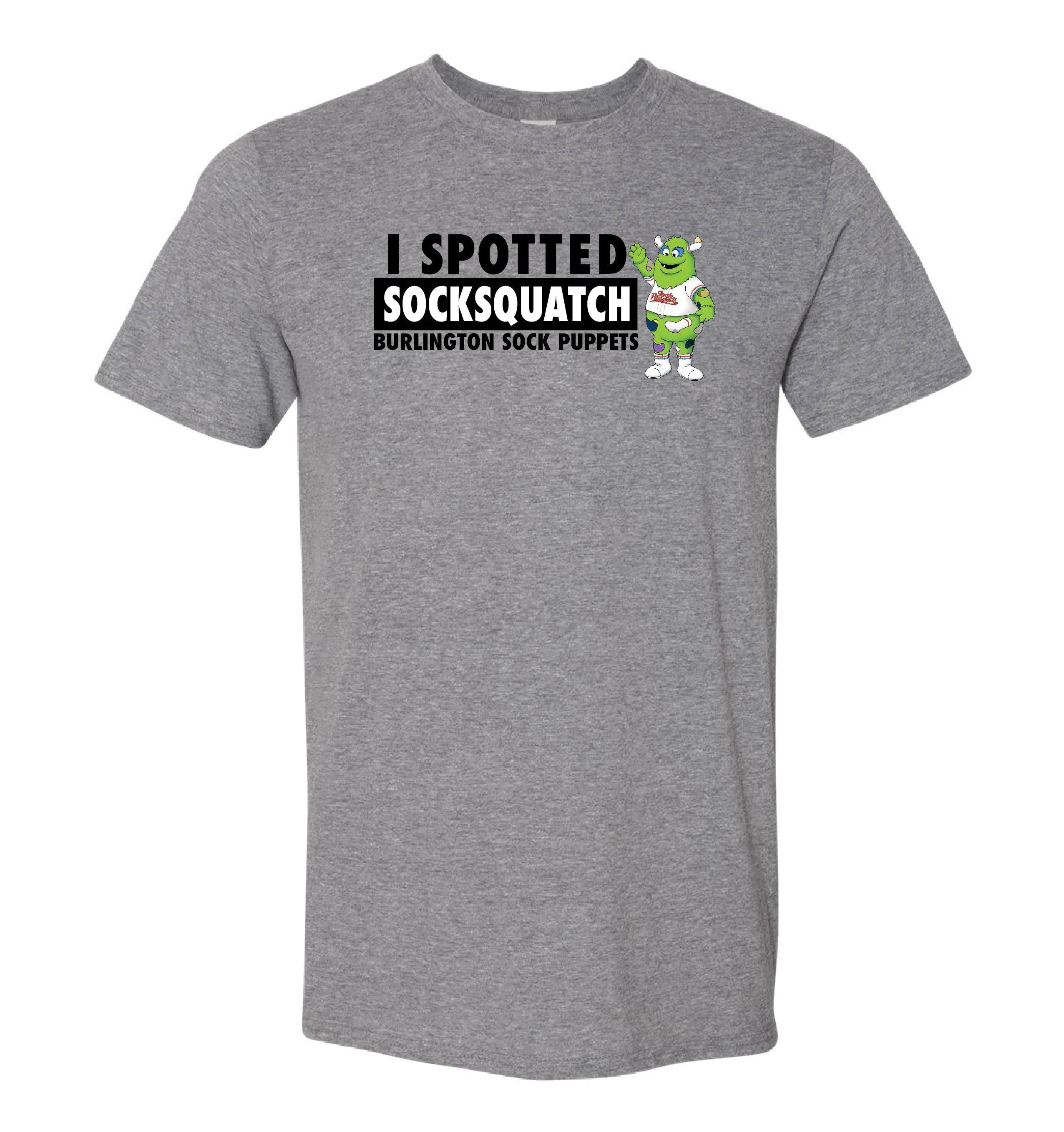 "I Spotted Socksquatch" T-Shirt-0