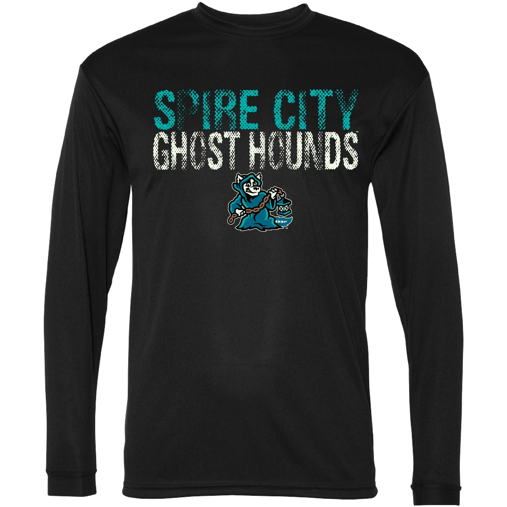 Spire City Ghost Hounds Performance Long Sleeve Shirt-0