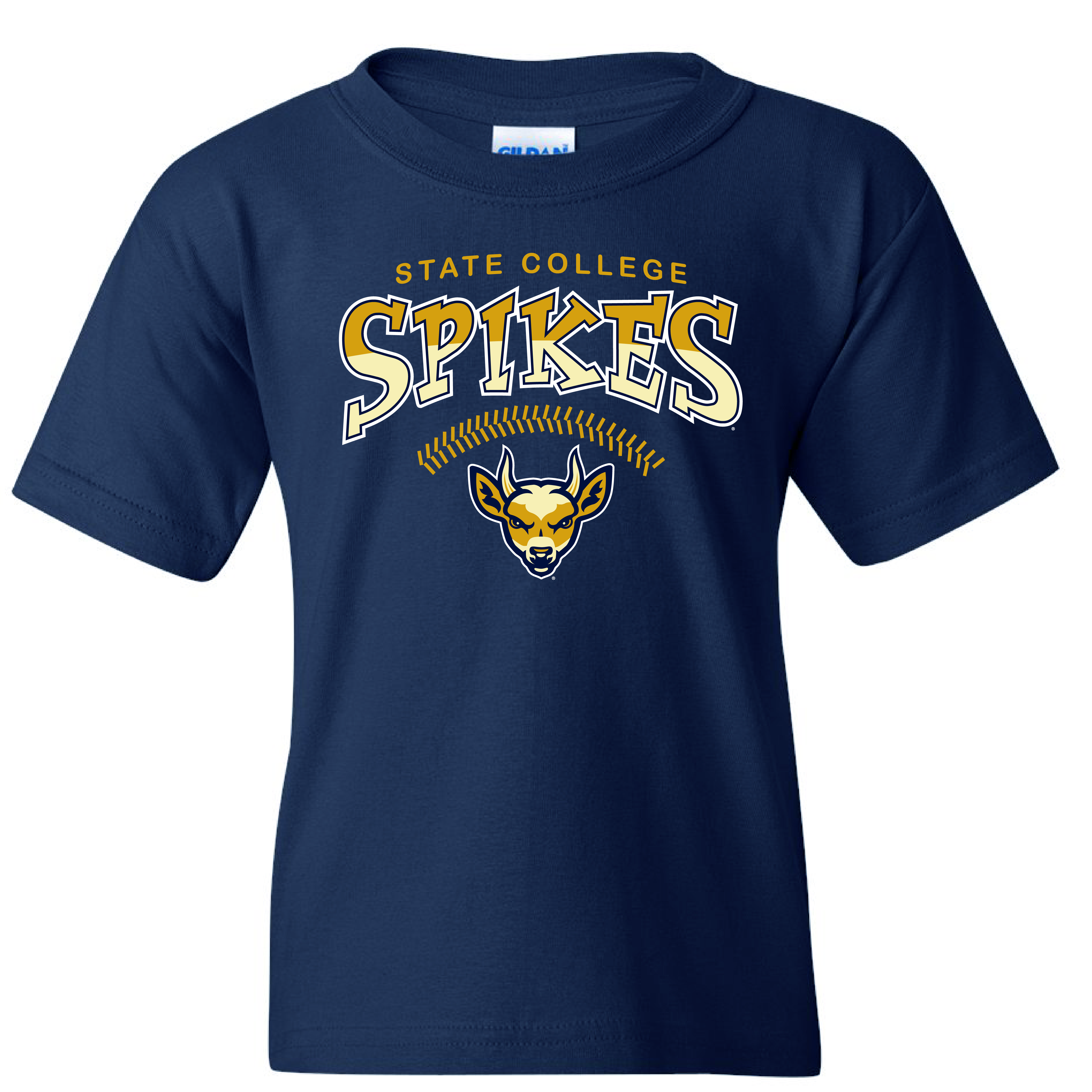 State College Spikes Youth Team Ball Tee-0