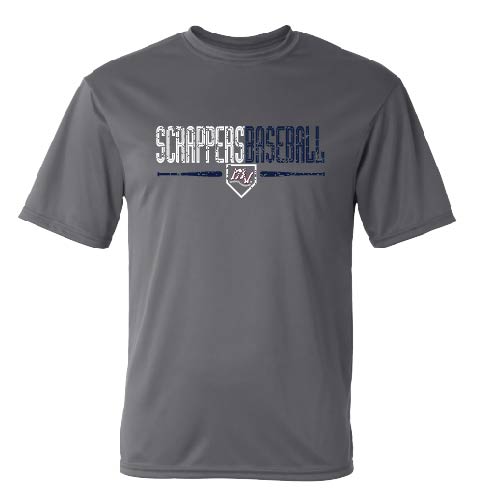 Scrappers Youth Graphite Performance Tee-0