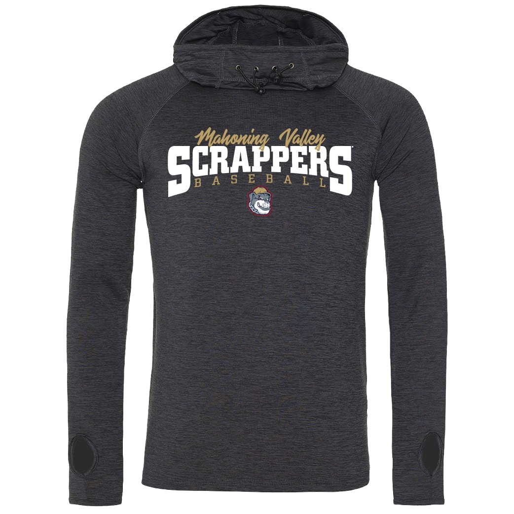 Mahoning Valley Scrappers Cowl Neck Hoodie-0