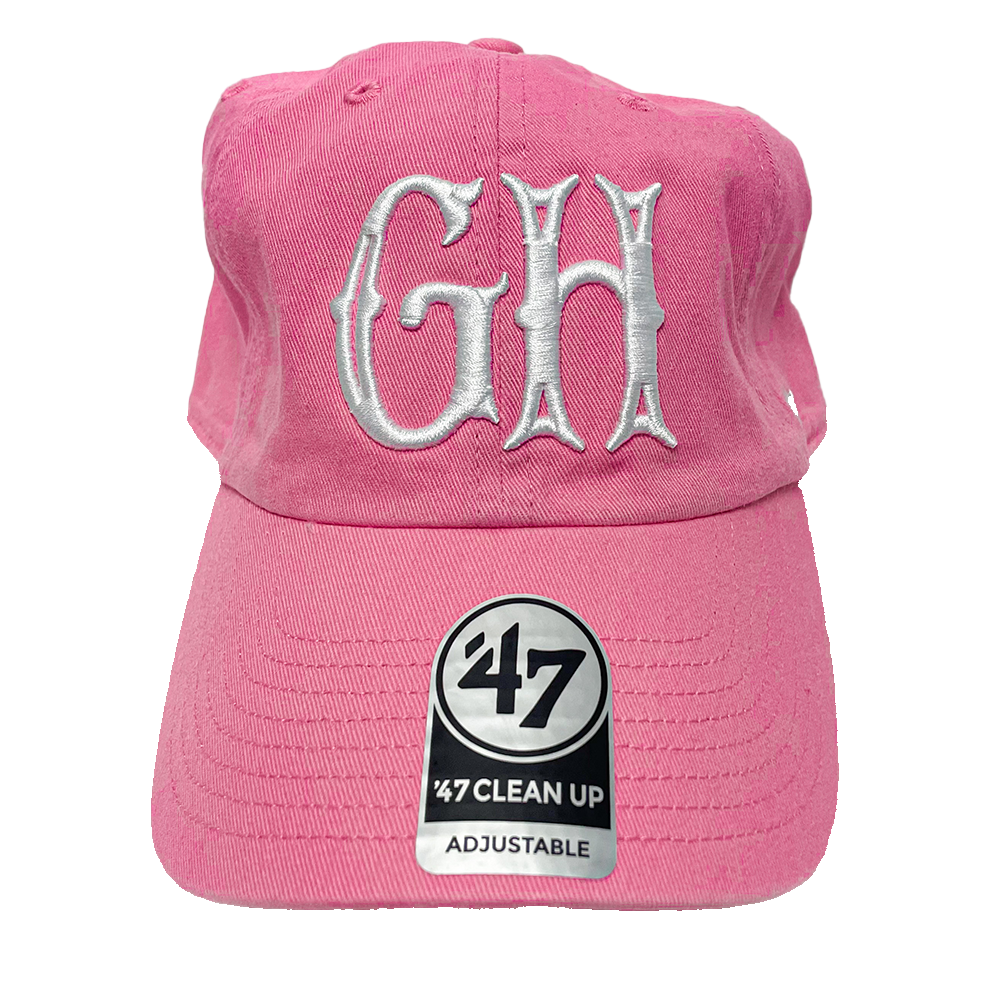 Spire City Ghost Hounds '47 Brand Pink GH Adjustable Hat-0