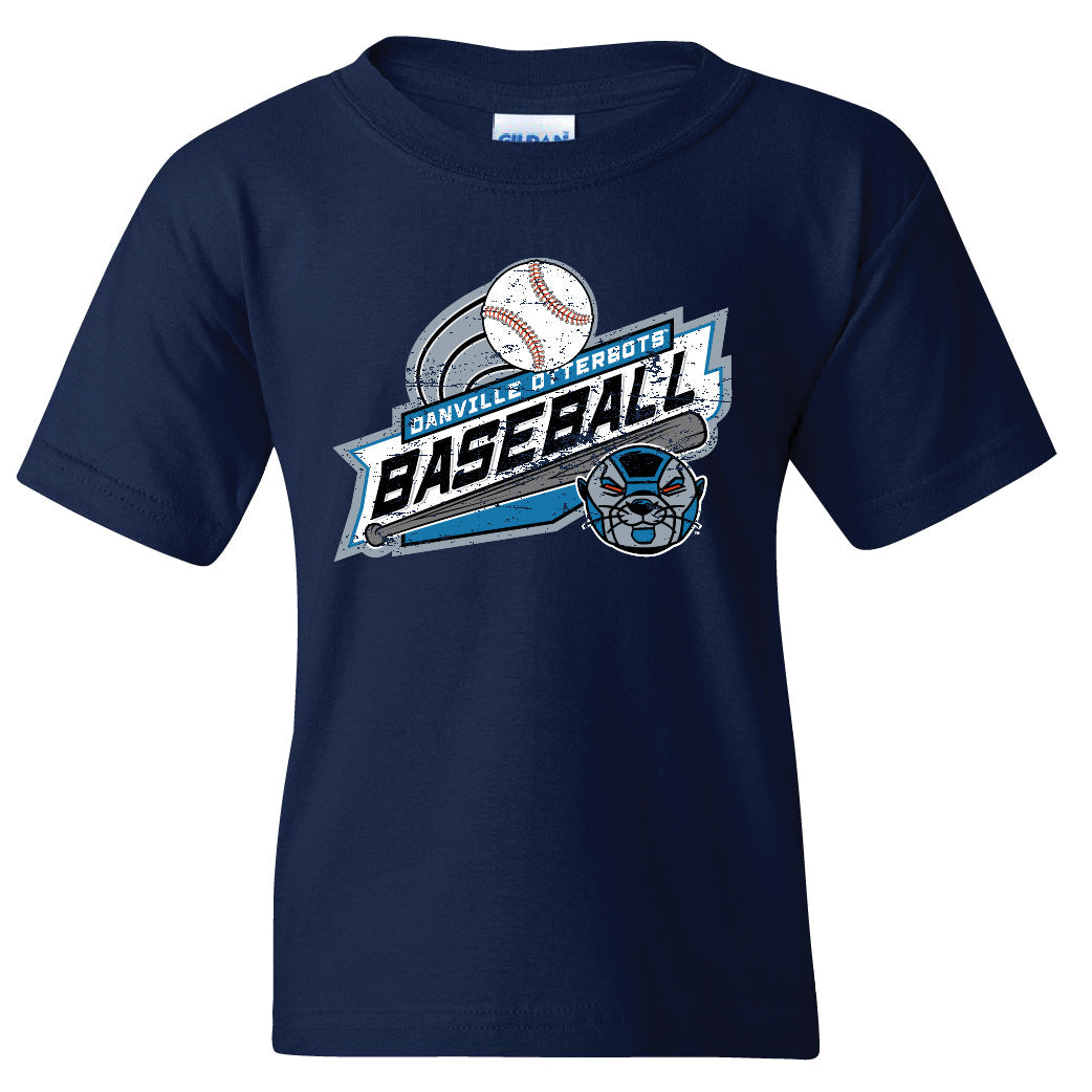 Otterbots Youth T - Navy-0